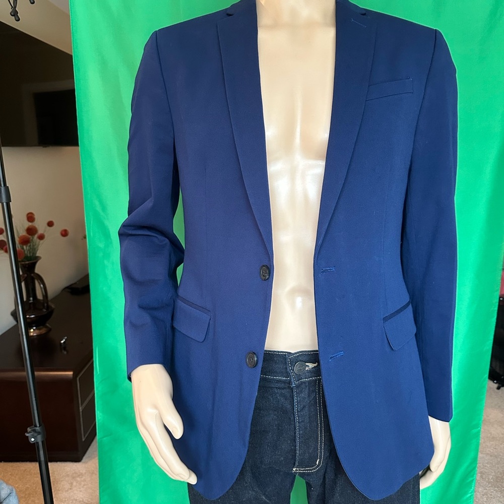 JFerrar causal Sportcoat 38/40R blue